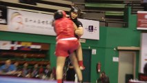 Focus sur Alice Cordonnier, combattante sanda - 12e Championnat du monde de Wushu - Kuala Lumpur