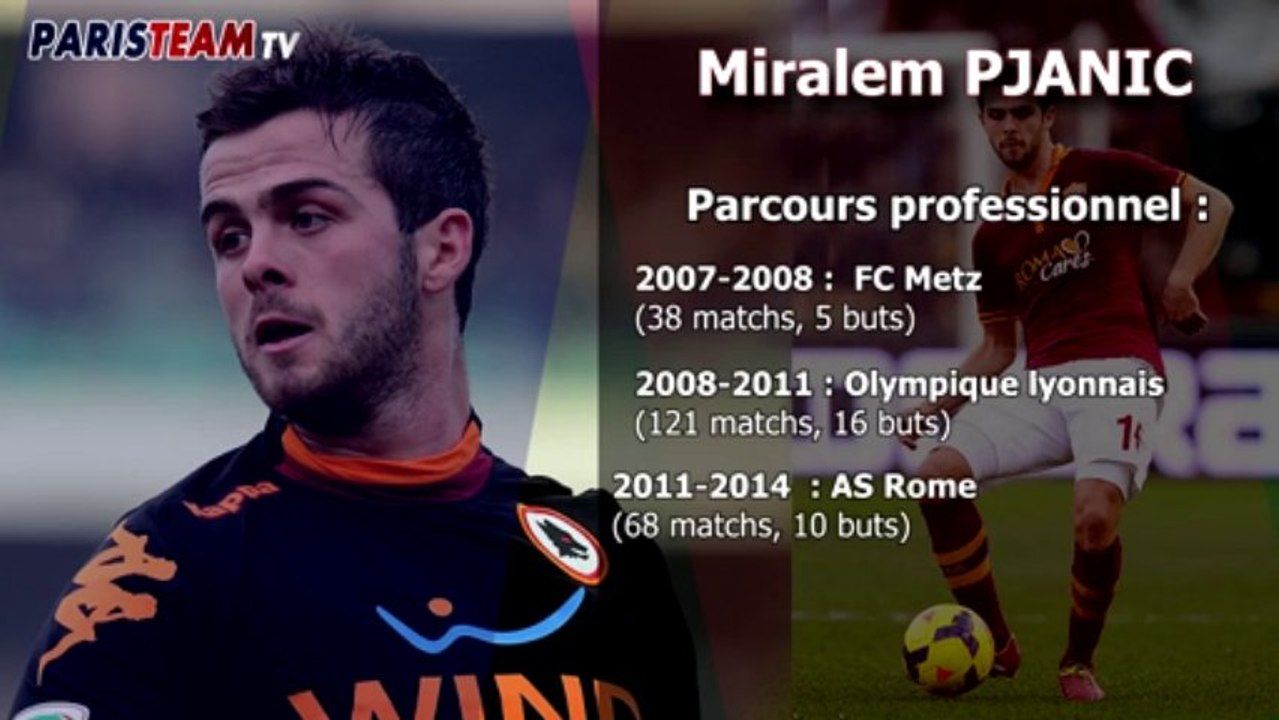 Présentation de Miralem Pjanić