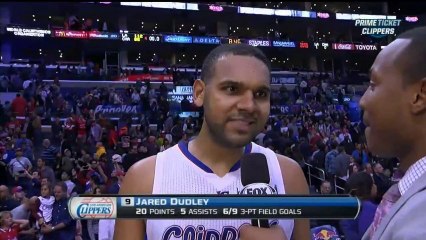 Les Clippers prennent un malin plaisir à embêter Jared Dudley pendant son interview