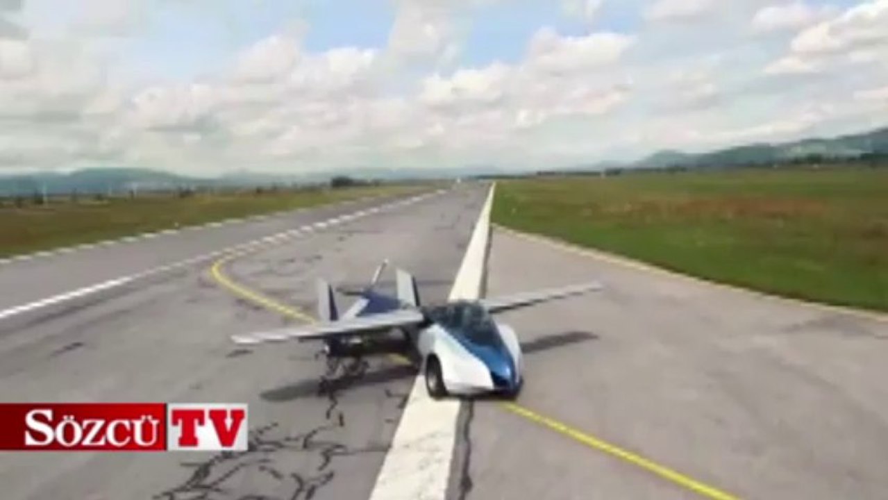 Uçan otomobil gerçek oldu