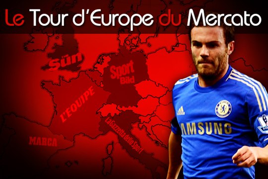 Juan Mata sur le départ, Mandzukic vers la Juventus ? Le Tour d'Europe du mercato !