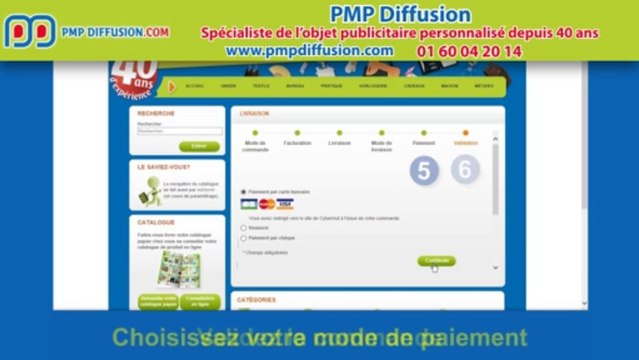 Commander les Objets publicitaires personnalisés PMP Diffusion