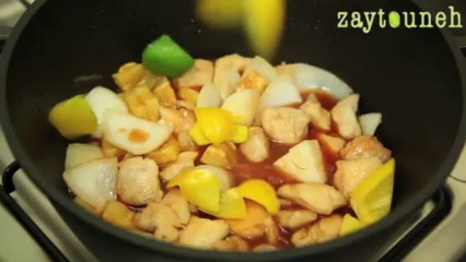 طريقة تحضير الدجاج الحامض الحلو اللذيذ 🍗
