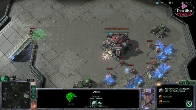 Starcraft II - Comment gagner du temps sur son pylône ou premier dépôt de ravitaillement