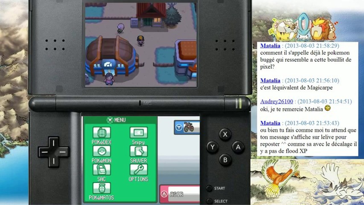 Pokemon Soul Silver / Let's play / Live #4