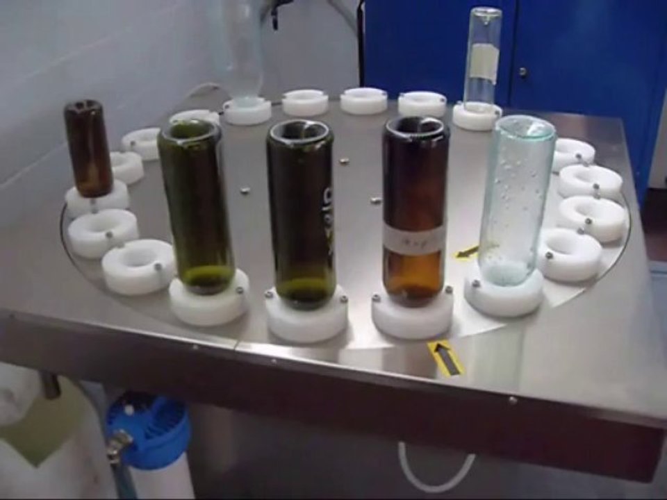 Sciacquatrici per bottiglie e vasetti - Rinsing Sparging machines for bottles and jars