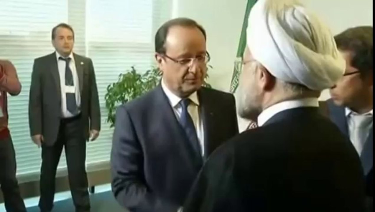 Rencontre Rohani/Hollande....