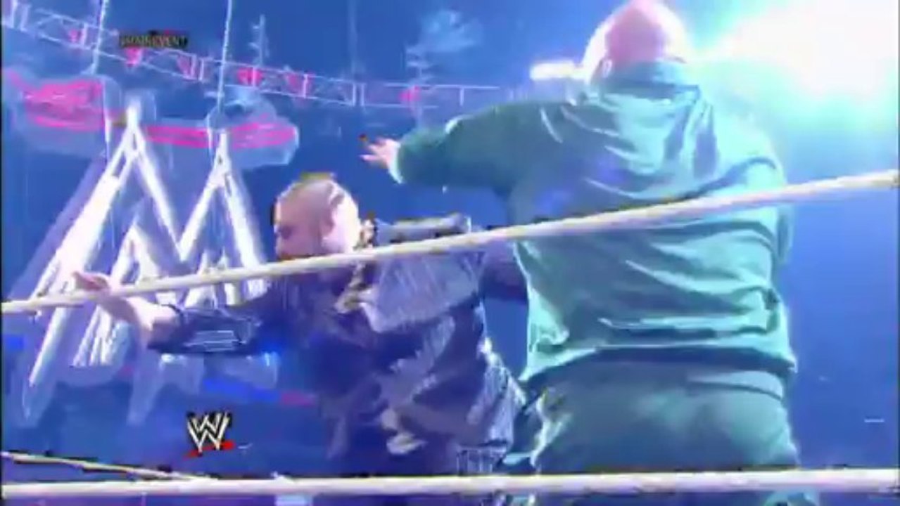 The Miz hosts Miz TV with guest, Brodus Clay WWE Main Event, Jan. 01, 2014