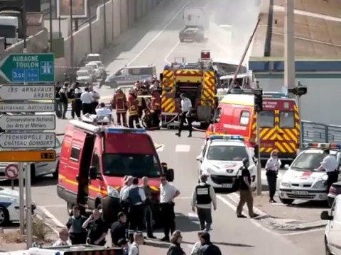 Marseille : violente attaque d'un fourgon blindé