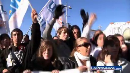 Les lycéens grossissent les rangs des manifestants