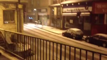 Il neige à Manosque... et ça tient bien !