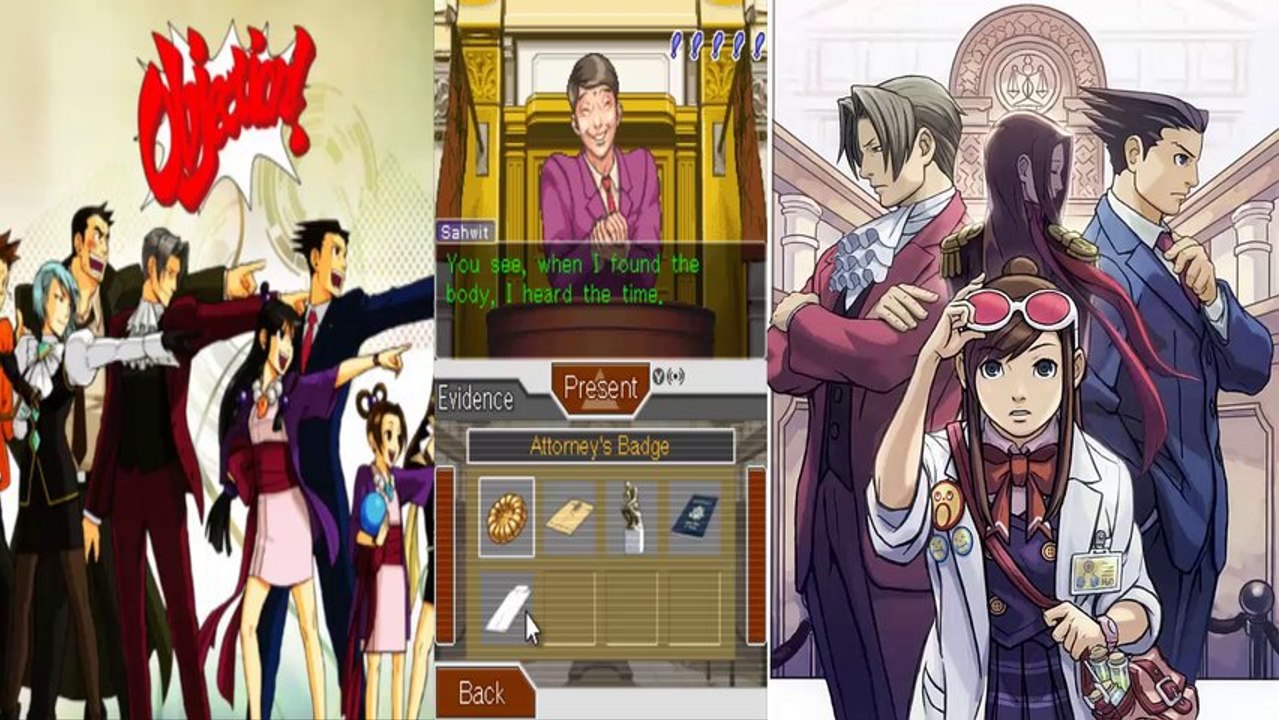 Phoenix Wright: Ace Attorney Walkthrough (Blind) (No Comm) - Part 1