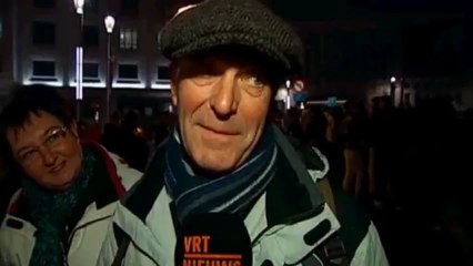 (Tv belge) Quenelle et vive dieudonné 31/12/13