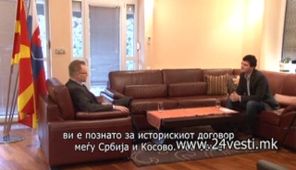 INTERVJU SO SLOVACKI AMBASADOR MARTIN BEZAK