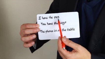 Way Out XII by Marc Oberon - Mentalism Magic (Demo 2)