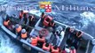 Italian navy rescues 223 mostly African migrants at sea