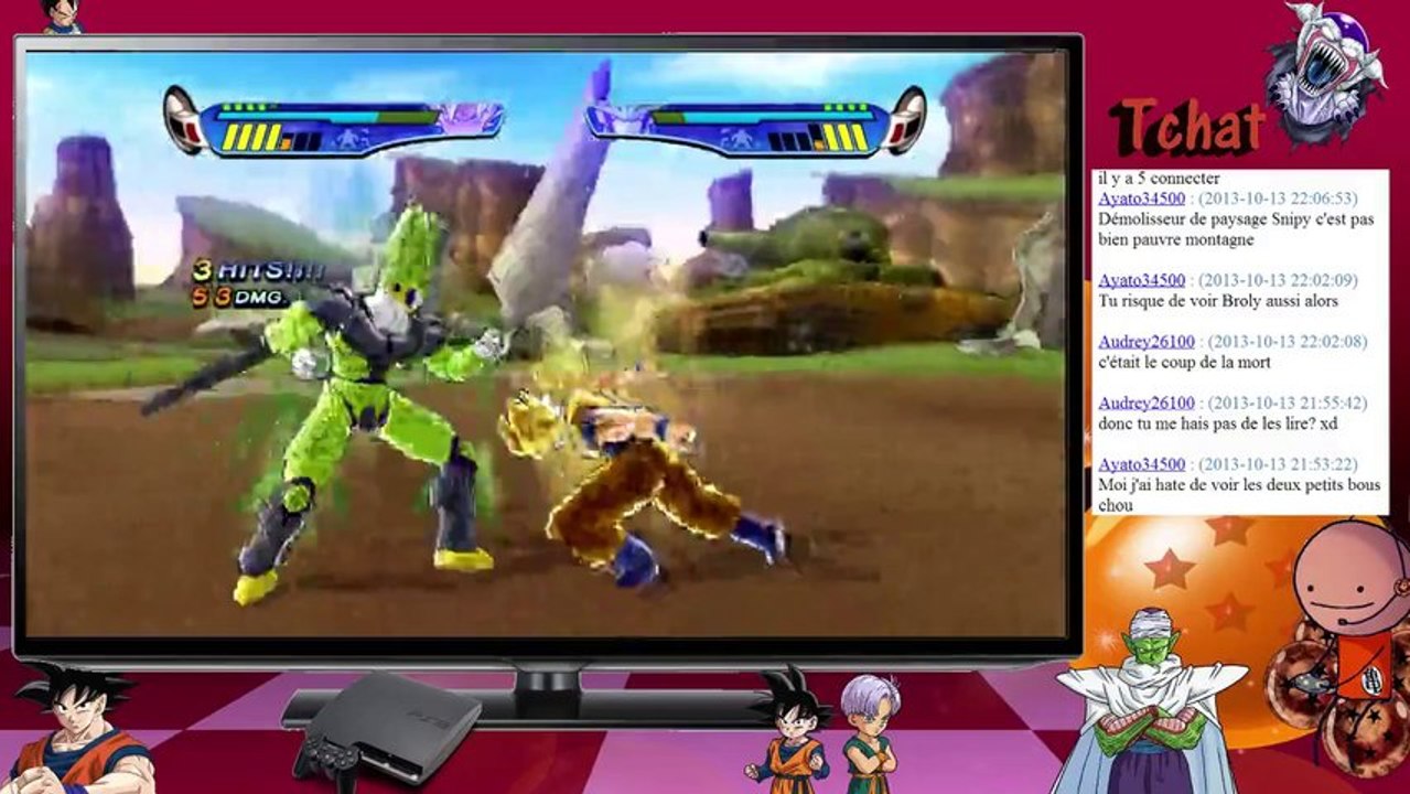Dragon Ball Budokai 3 HD / Goku SAGA / Live #1