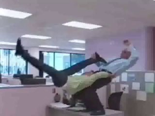 Employees Having Fun at Office
