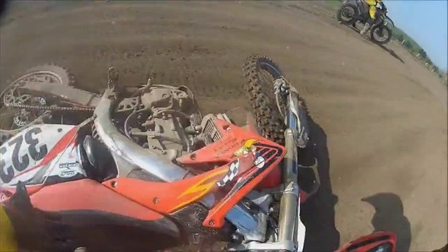 CRF450 Dirt Bike Crash - Go Pro HD Hero 2