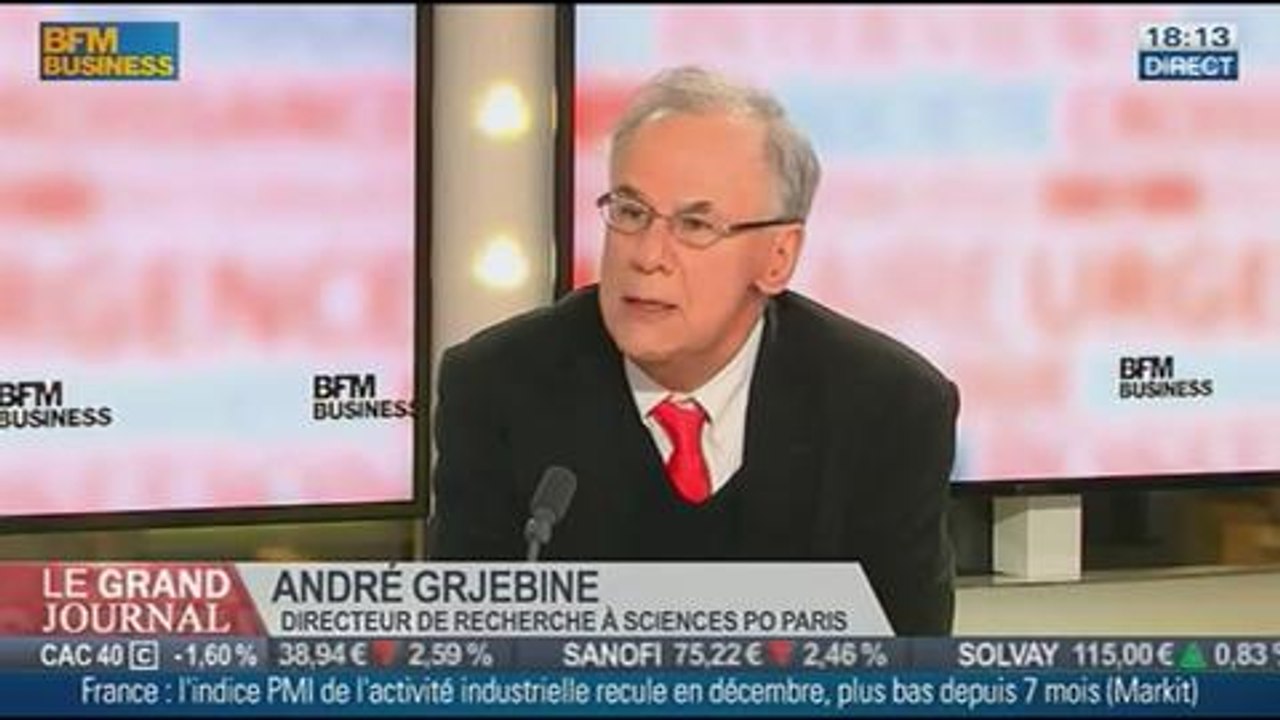 André Grjebine, directeur de recherche à Sciences Po Paris, dans Le Grand Journal – 02/01 1/4