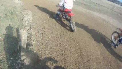 Painful Motocross Crash
