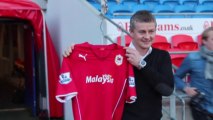 Solskjaer presentato al Cardiff