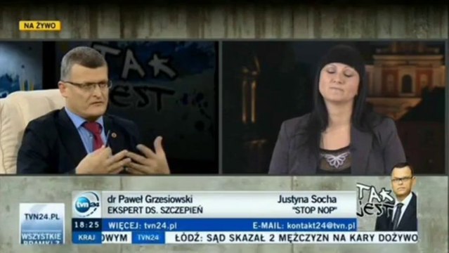 Szczepienia – dobrodziejstwo czy zagrożenie? – Justyna Socha & dr Paweł Grzesiowski (17.10.2013)