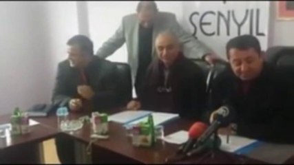 Tokatspor Basın Toplantısında Kapakla Headshot