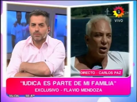 Pronto.com.ar La reconciliación de Iudica y Flavio Mendoza