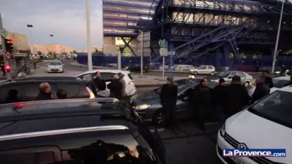 Manifestation des taxis : Marseille bloquée