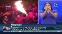 Música y grafiti, los nuevos ingredientes culturales en Egipto