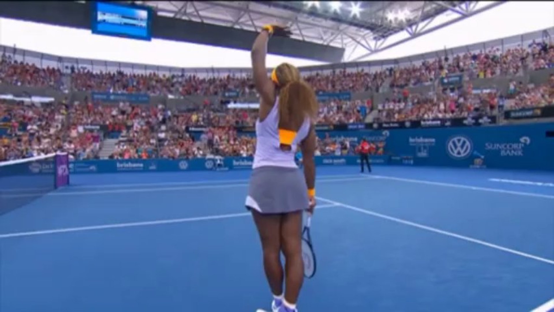 ⁣Brisbane: Serena Williams ohne Probleme ins Halbfinale