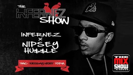Nipsey Hussle "Young Niggaz Doing Big Thangz" Freestyle @ The Mix Show "The Infernez Show", 11-01-2011