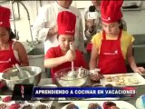 Escolares podrán tener divertidas vacaciones aprendiendo a cocinar