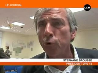 Stéphane Brousse (UPE13) craint pour l'économie de la région