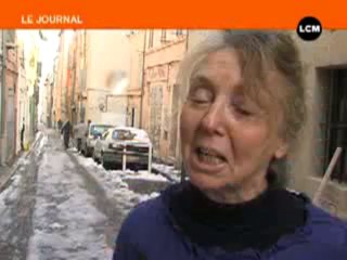 Le déblaiement des rues à Marseille