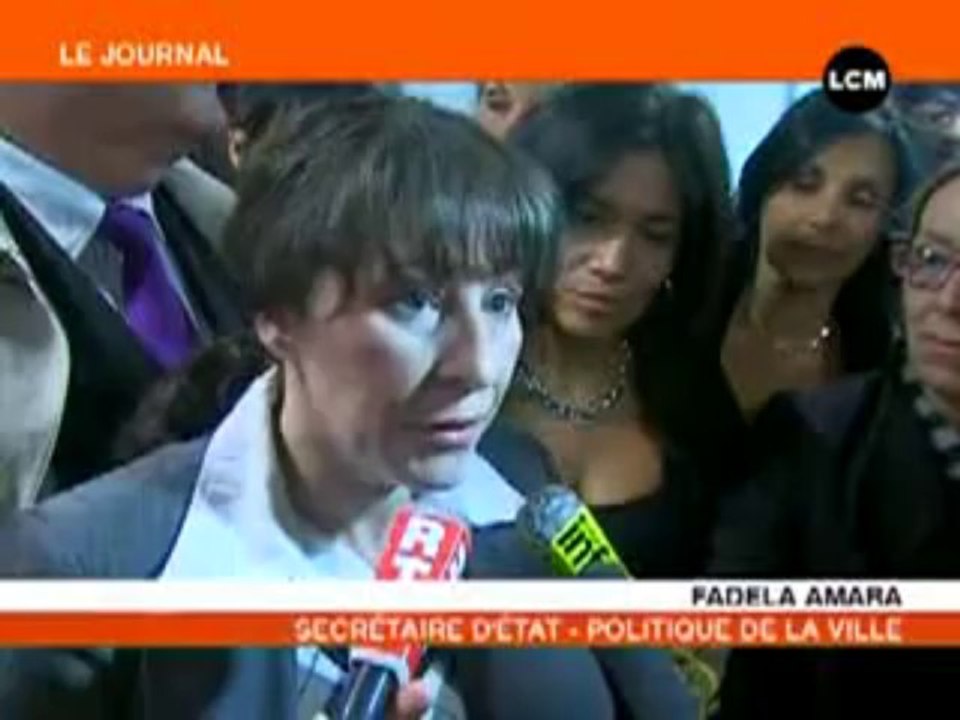 Fadela Amara en visite à Marseille