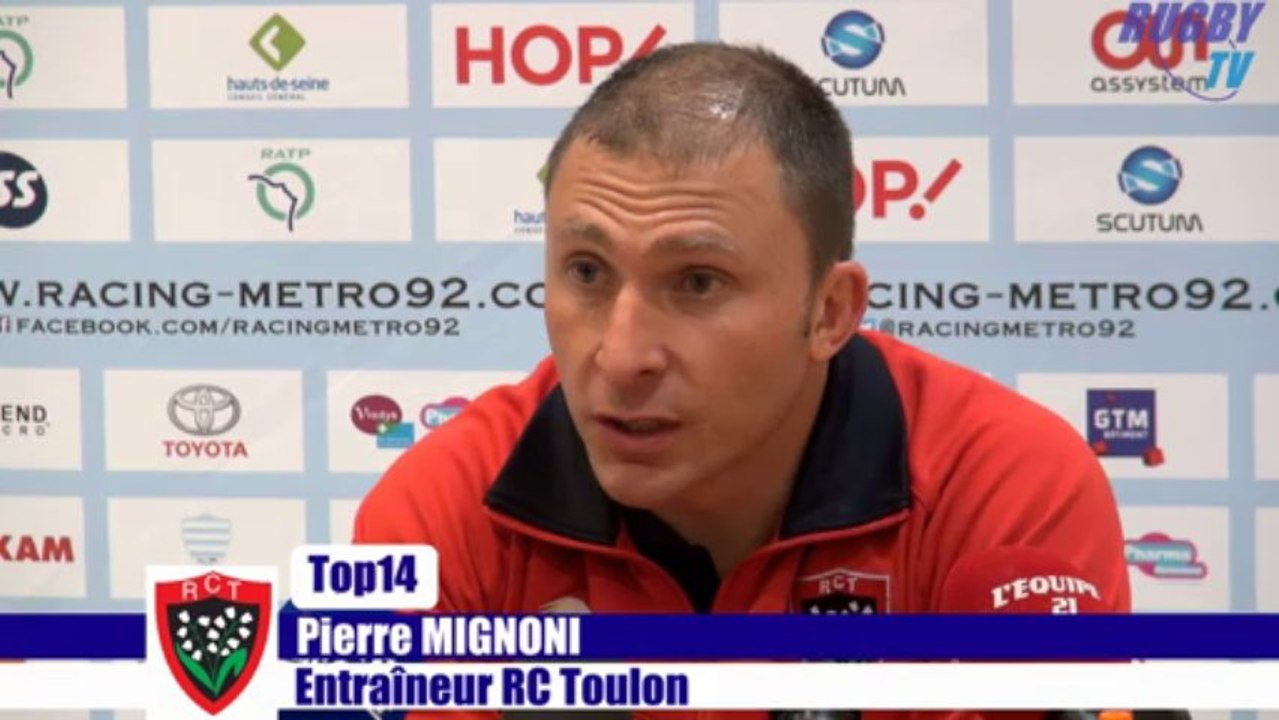 Après Racing-Toulon - Top14 2014