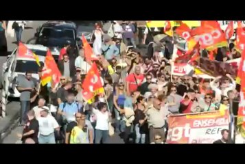 Marseille : 5000 manifestants CGT contre l'austérité