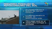 Gobierno español busca aumentar tarifas eléctricas