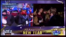 When Live TV Meets A Drunk Girl On New Year's Eve