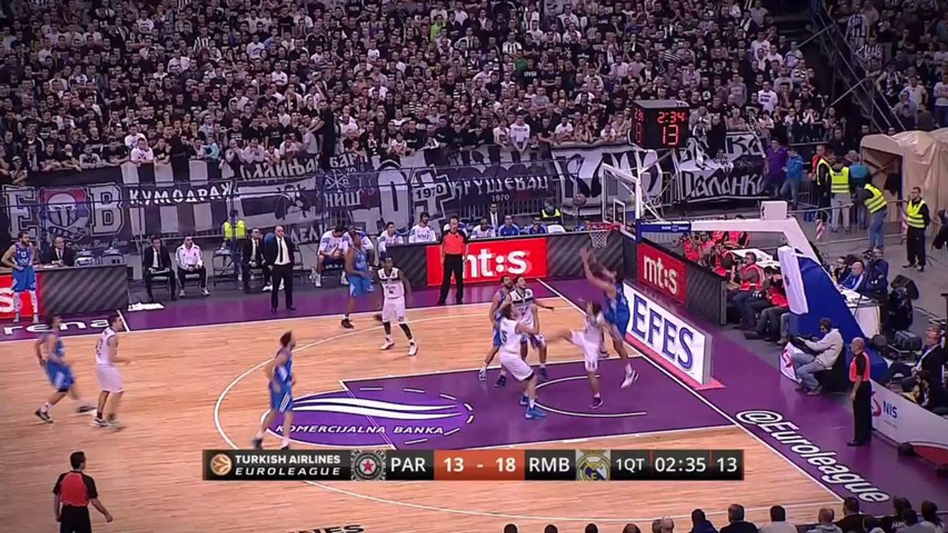 Play of the night: Ioannis Bourousis, Real Madrid - video Dailymotion