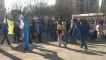 OM : des supporters manifestent devant le stade Vélodrome