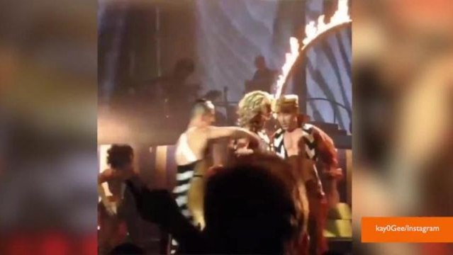 Britney Spears' Wardrobe Malfunction Caught on Camera