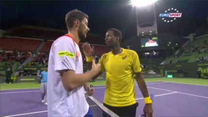 ATP Doha : Monfils - Brands