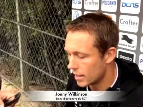 Rugby : Cela se passe bien avec le RCT (Wilkinson)