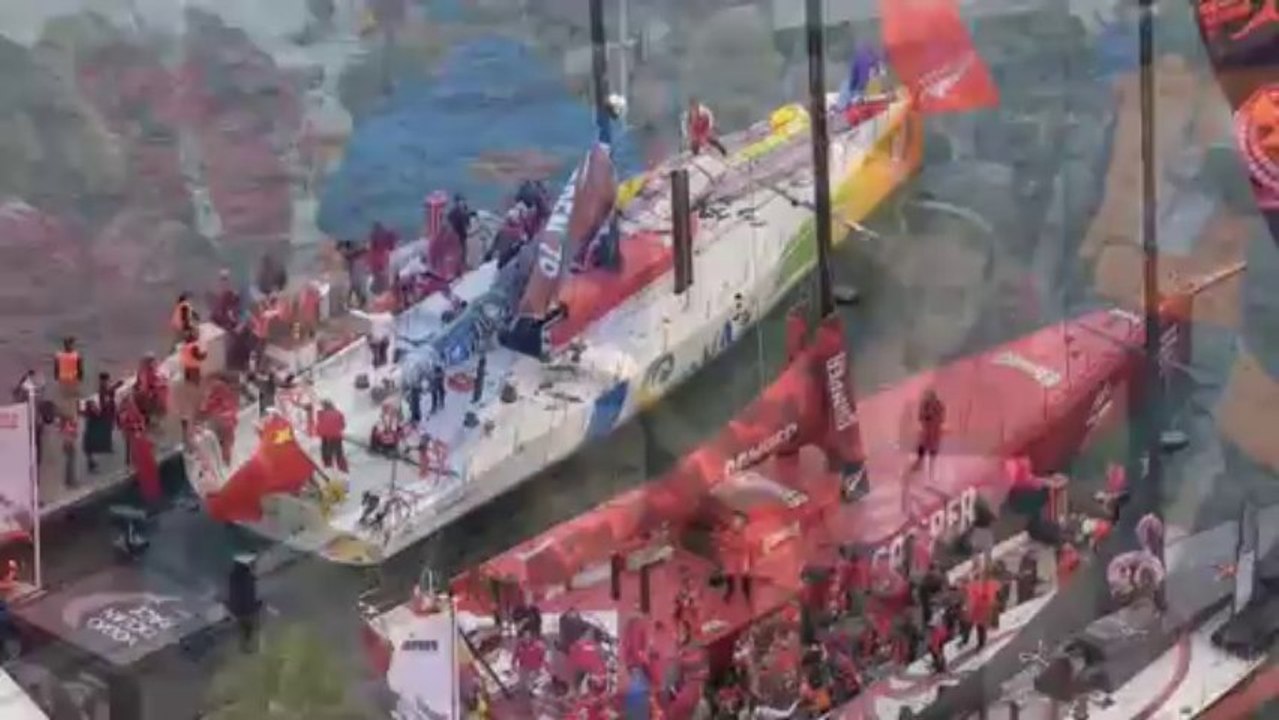 Volvo Ocean Race : c'est parti pour Cammas et son équipage