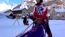 Championnat de France de chiens de traîneau dans les Alpes