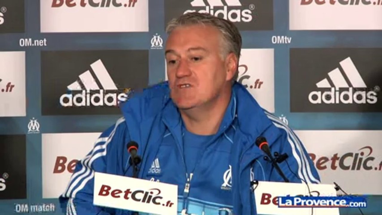 Deschamps : "OM-ACA; c'est un derby entre amis"