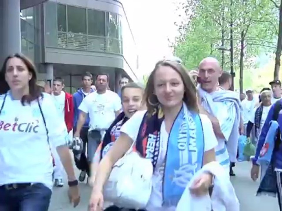 Coupe de la Ligue : les supporters de l'OM prennent d'assaut le Stade de France